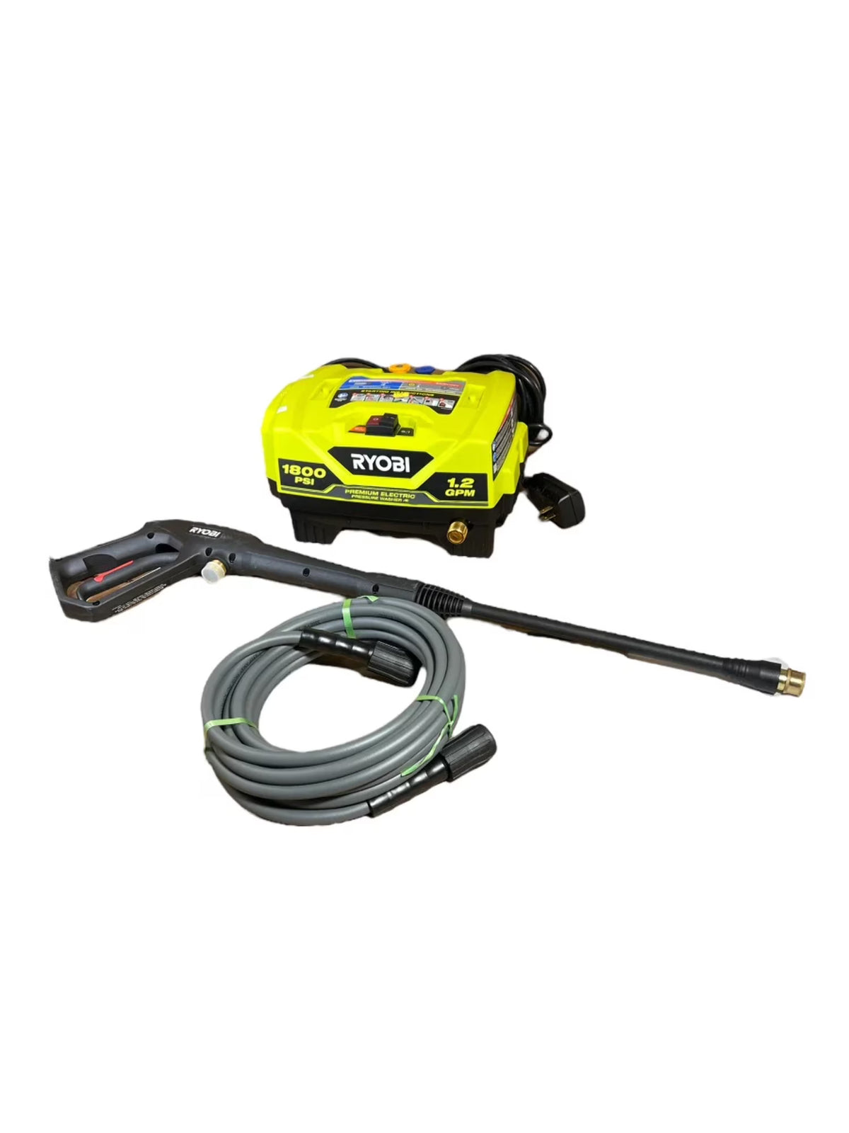 1800 PSI 1.2 GPM Cold Water Electric Pressure Washer