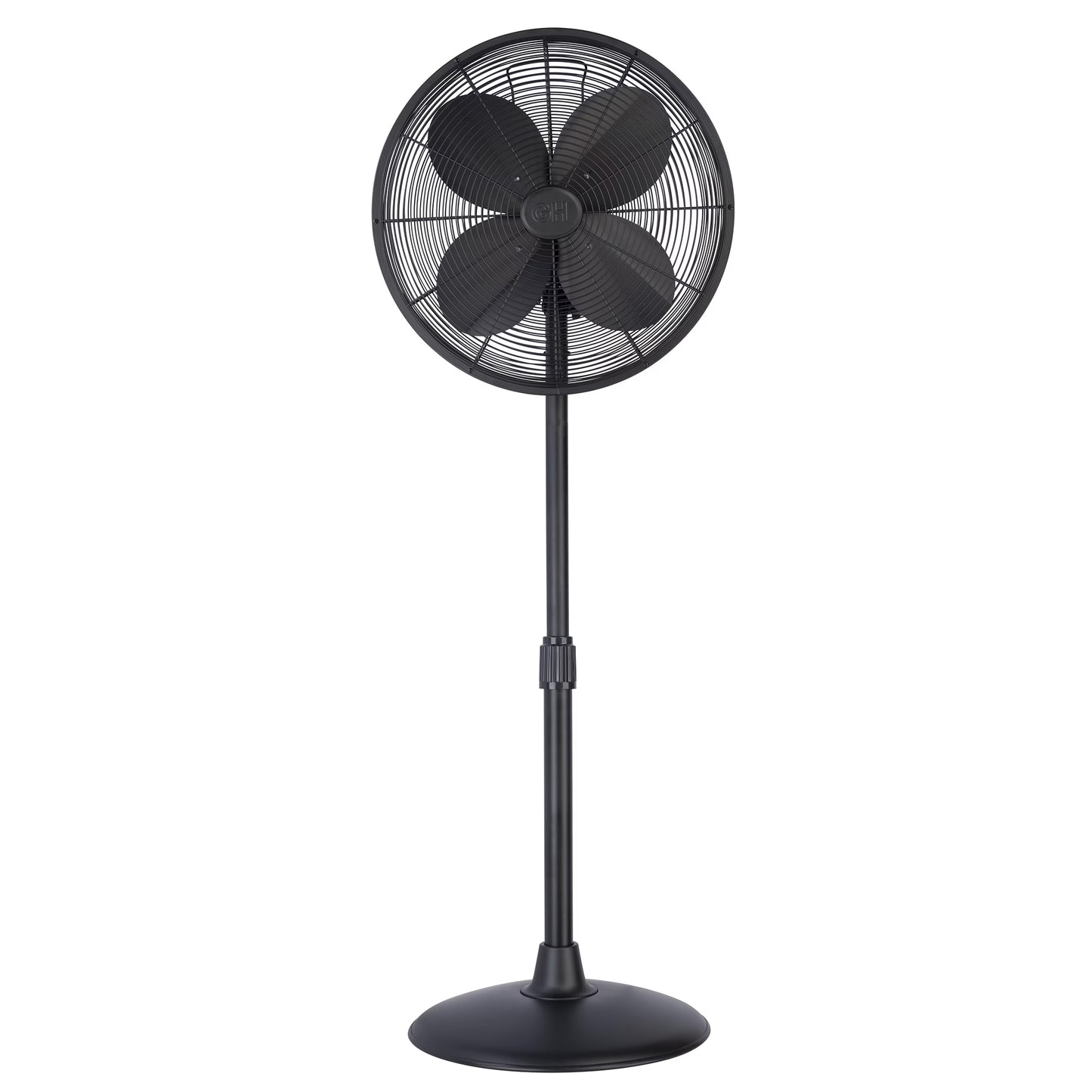 16" 3-Speed Oscillating Pedestal Fan(Matte Black)