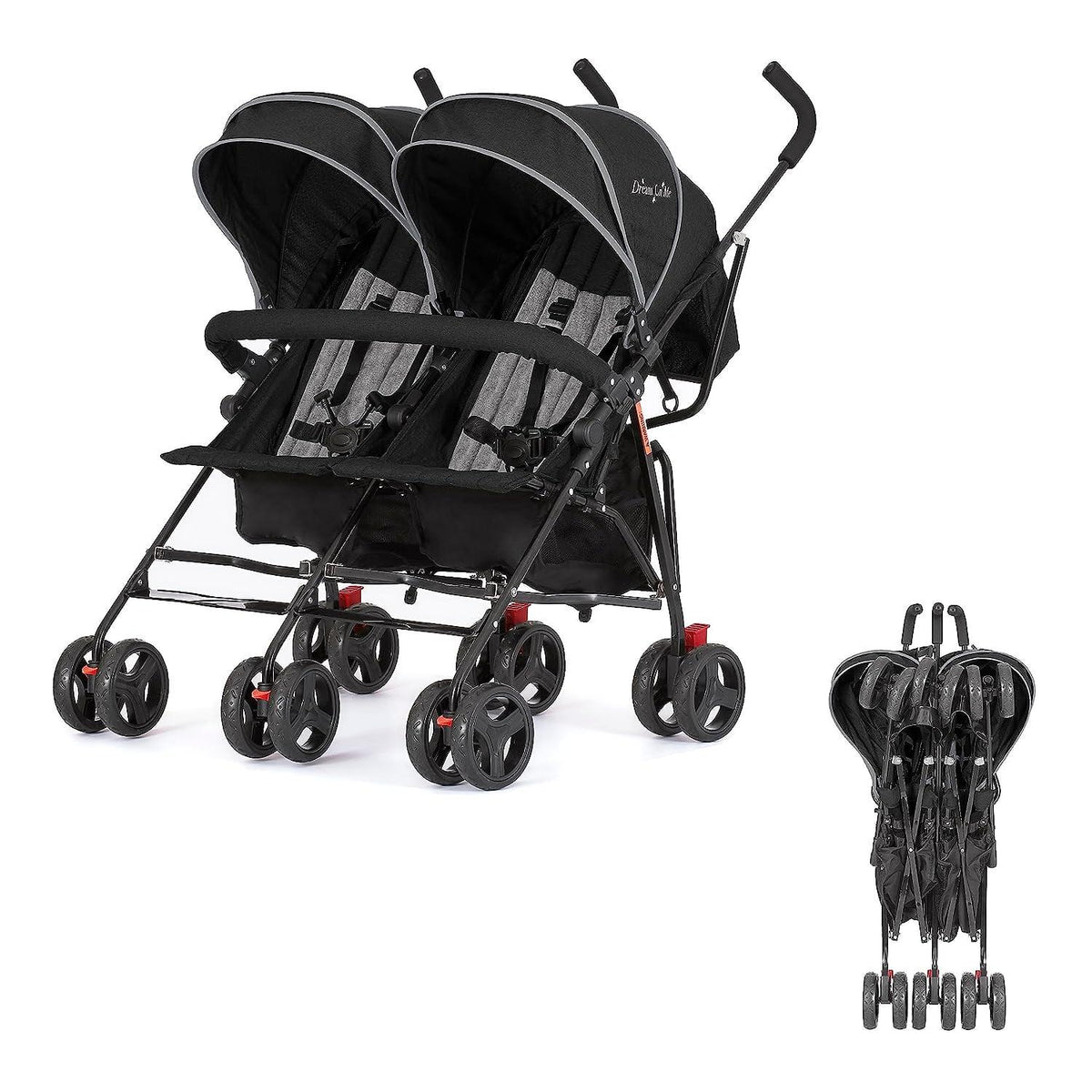 Volgo Twin Umbrella Stroller