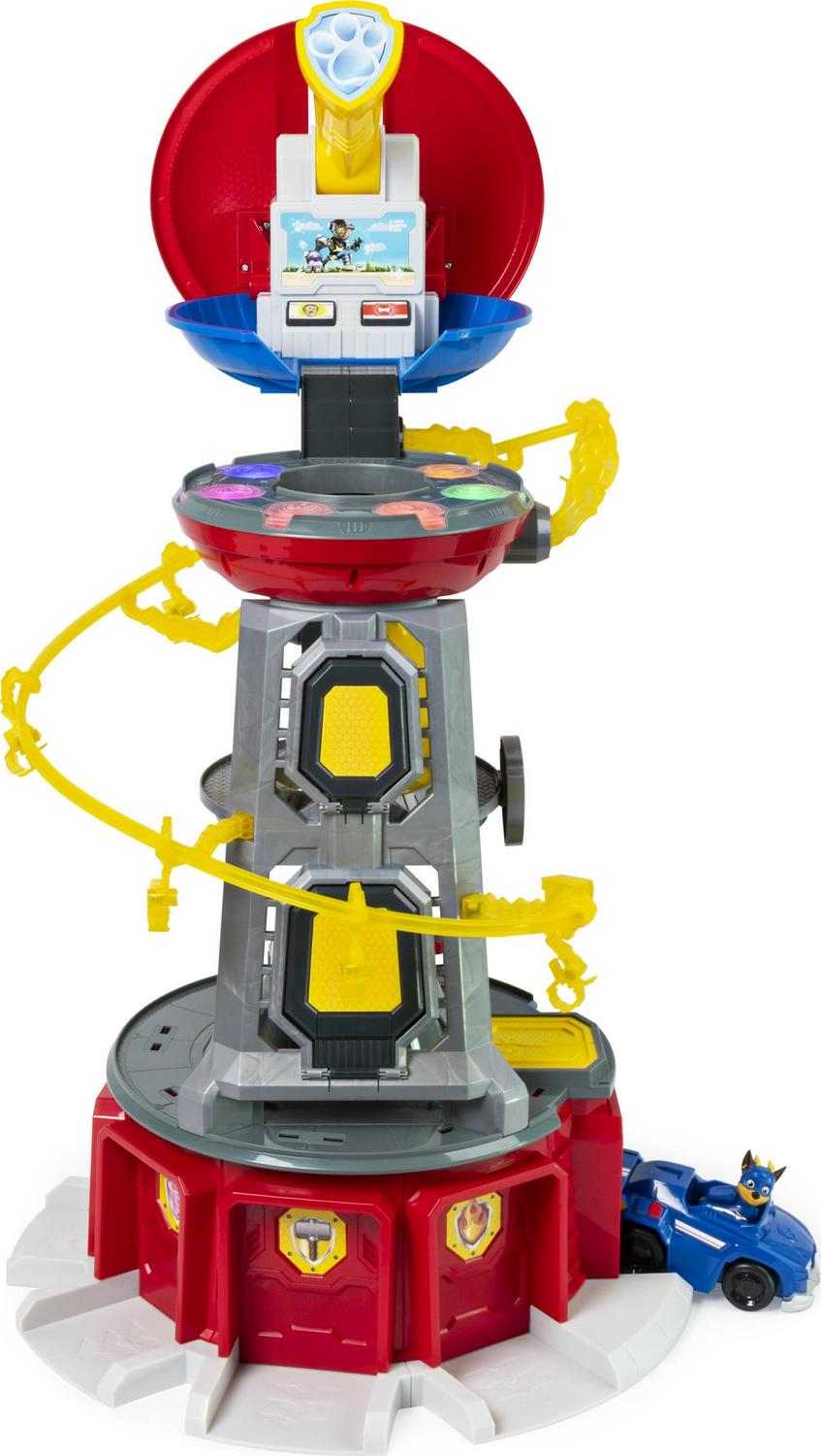 Mighty Pups Super PAWs Lookout Tower Playset with Lights and Sound