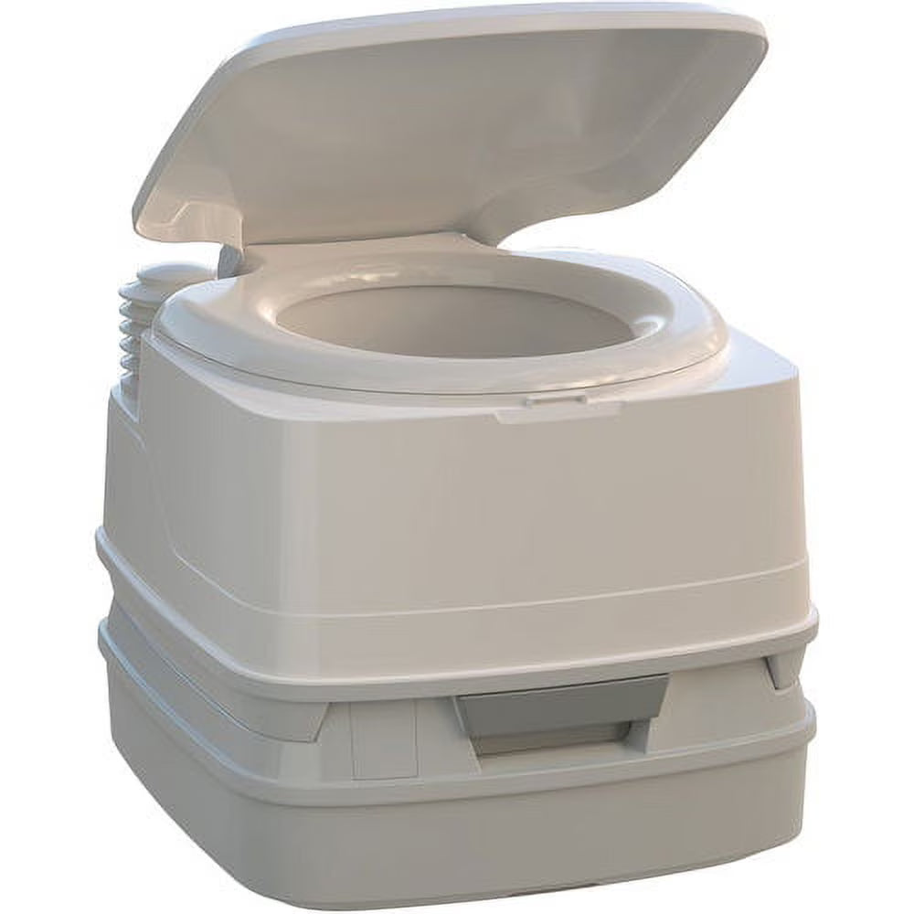 Campa-Potti MT, 4-gal Portable Toilet, Length 16.8 x Width 15.1 in x Height 13 in.