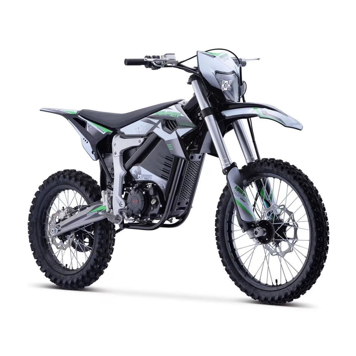 Venom 72v 12000w Electric Dirt Bike White