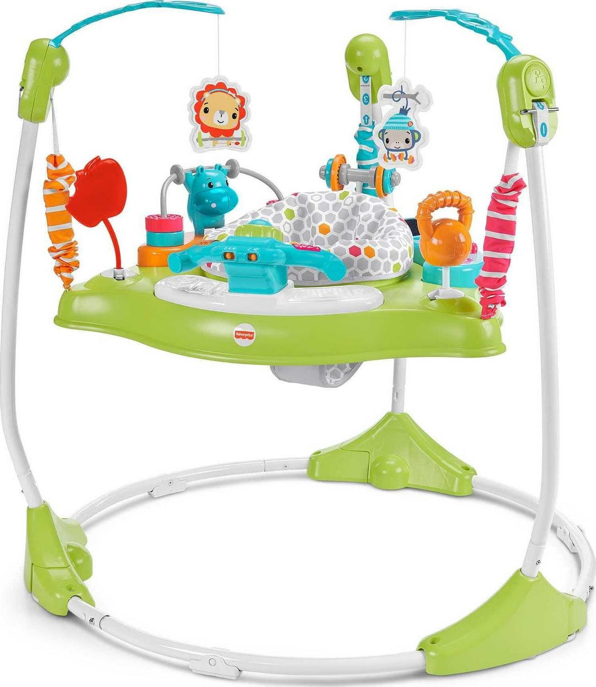 Baby Bouncer Fitness Fun Folding Jumperoo Infant Activity Center with Lights Music. Unisex
