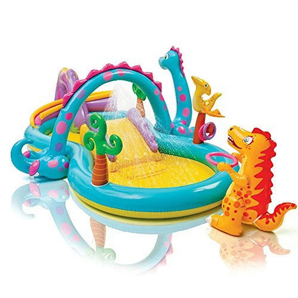 Dinoland Inflatable Play Center, 131 X 90 X 44, Ages 3+ (57135)