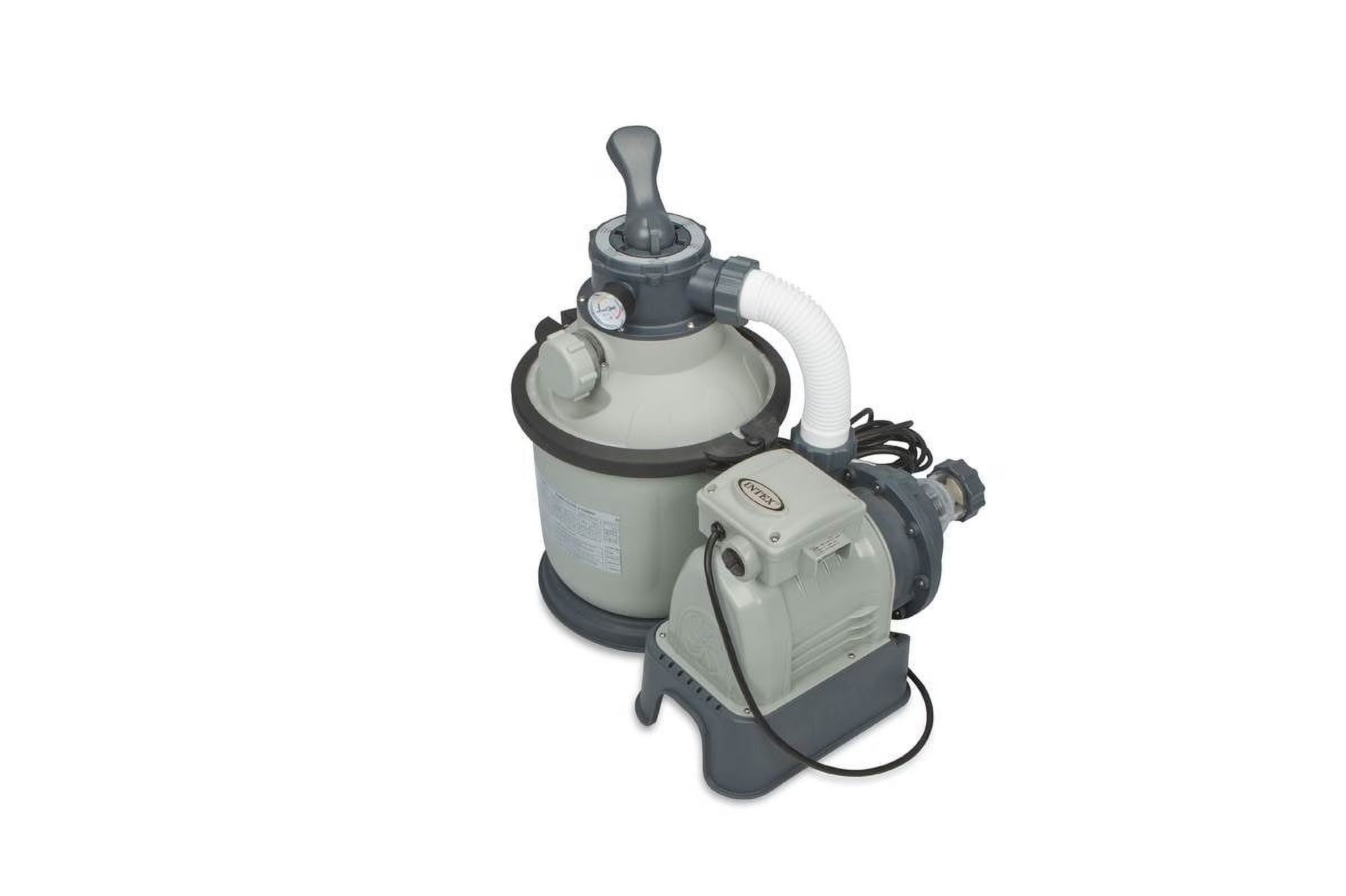 1200 GPH Krystal Clear Above Ground Pool Sand Filter Pump Set | 28643EG(1200 GPH)