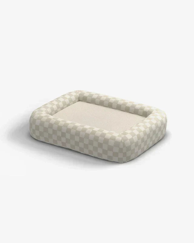 Woven Bolster Pet Bed