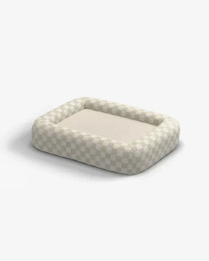 Woven Bolster Pet Bed