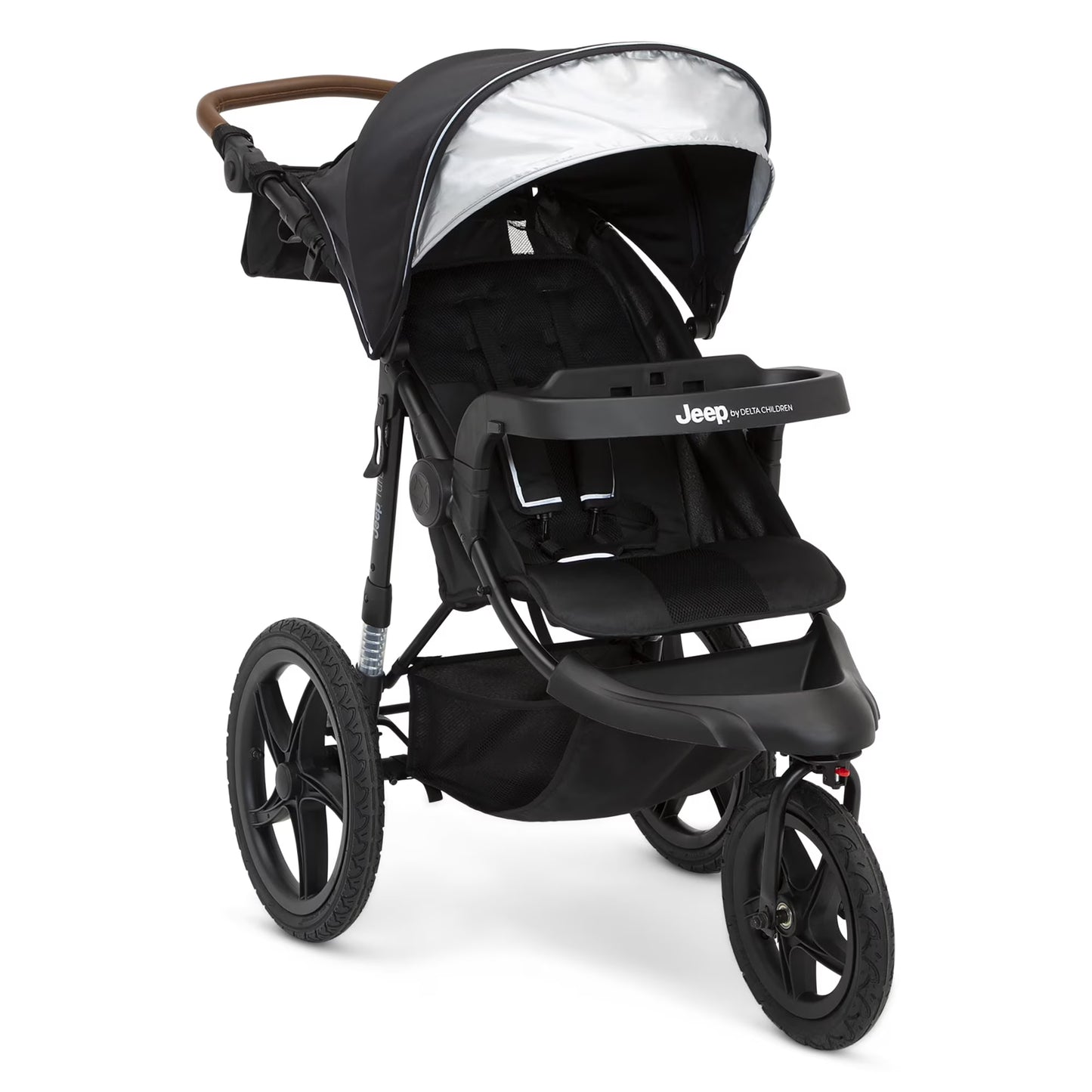 TurboGlyde Jogging Stroller, Black(Black)