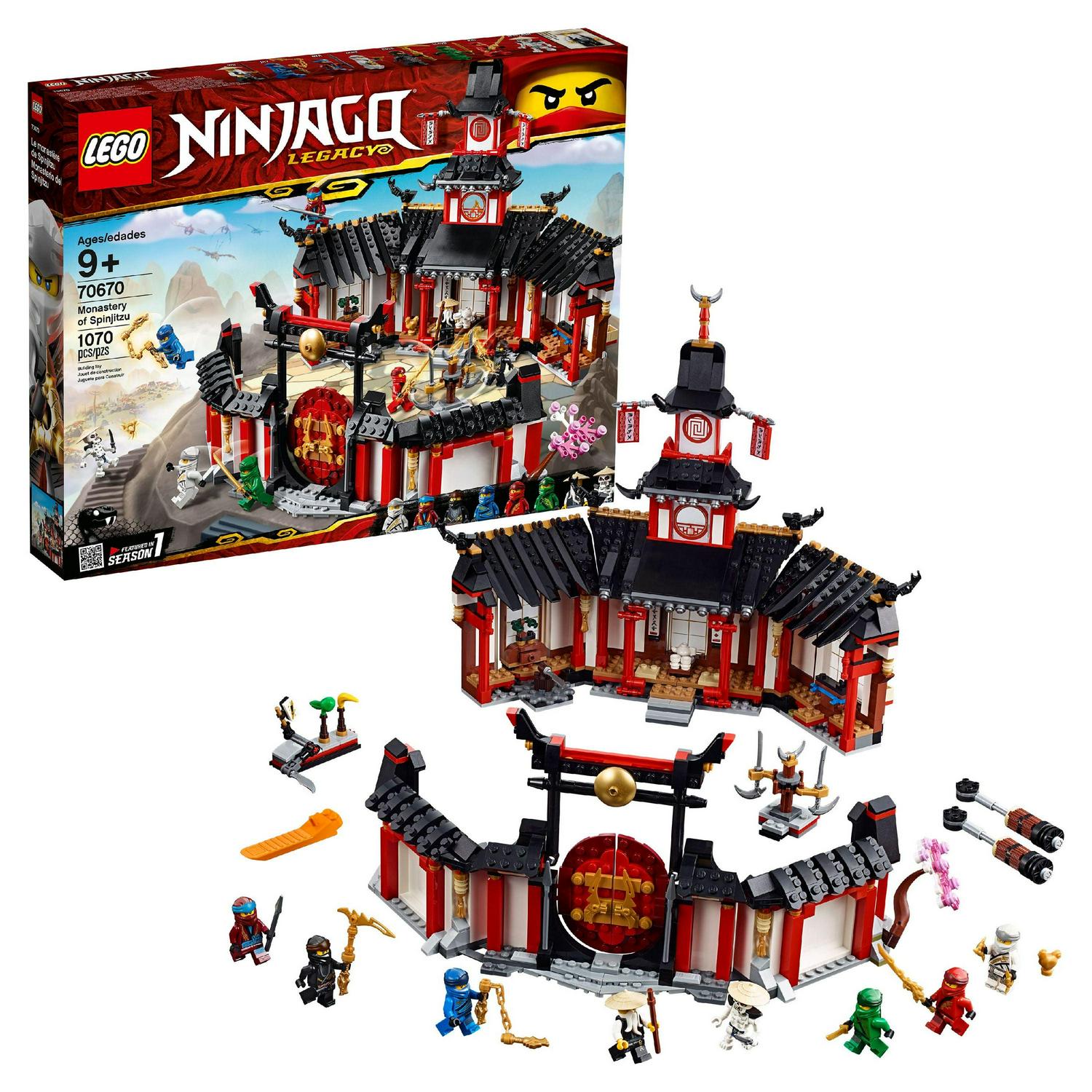 Ninjago Monastery of Spinjitzu 70670