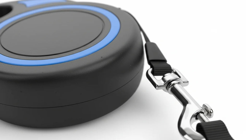 A-black-retractable-dog-leash-with-blue-accents-on-a-white-background-closeup-view.png