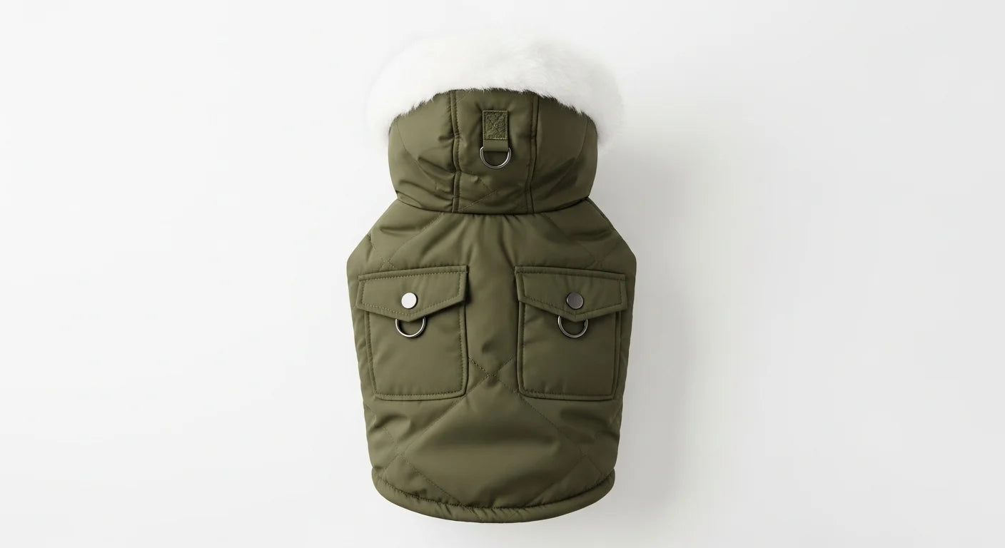 Dog Hoodie Coat for Small & Medium Dogs