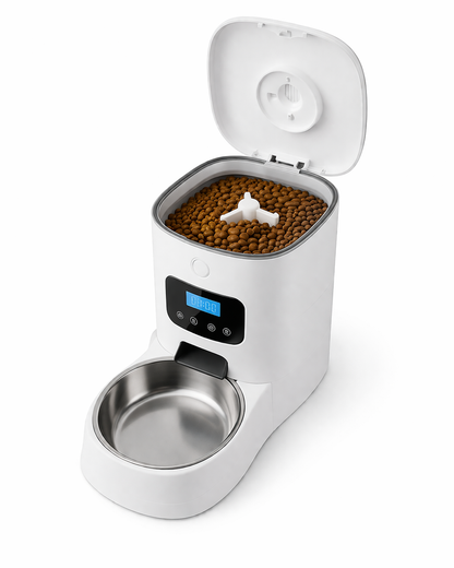 Automatic Pet Feeder – Programmable Dog & Cat Food Dispenser