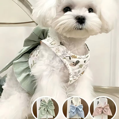 Breathable Dog Vest Harness Set with Collar & Lead