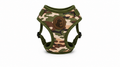 Camouflage Pet Harness Vest – Green & Brown