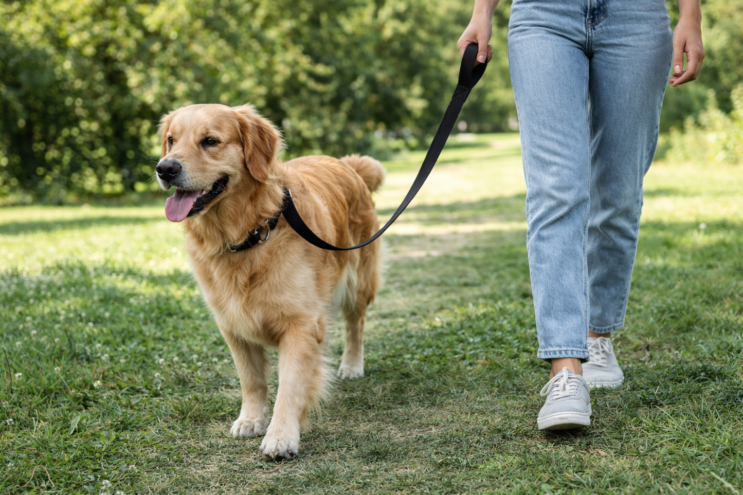 Durable Nylon Dog Leash – Strong Metal Clip & Comfortable Handle