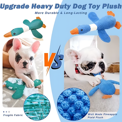 Interactive Plush Dog & Cat Toy – Squeaky Durable Chew Toy