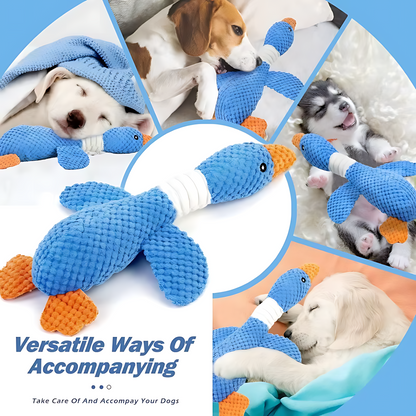Interactive Plush Dog & Cat Toy – Squeaky Durable Chew Toy