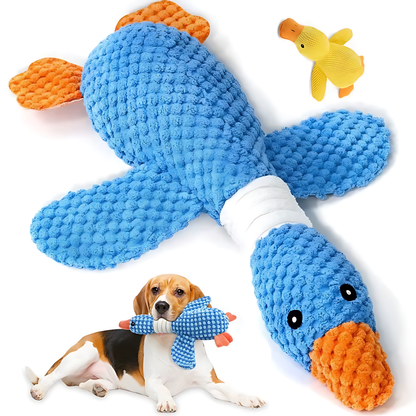 Interactive Plush Dog & Cat Toy – Squeaky Durable Chew Toy