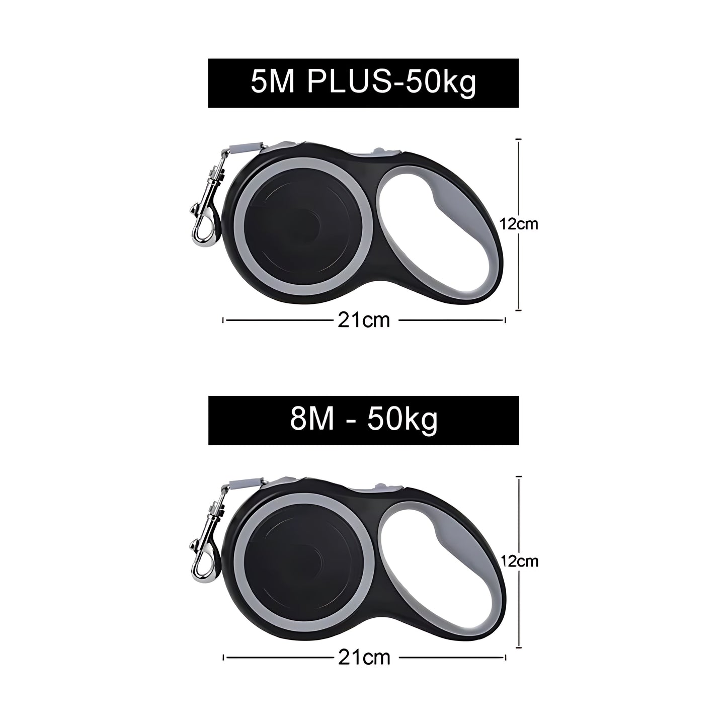 Retractable Dog Lead – Heavy Duty Up To 50kg