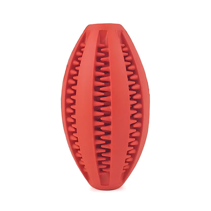 Rubber Treat Ball for Dogs – Interactive Chew Toy