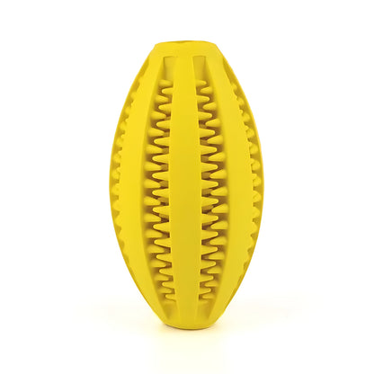 Rubber Treat Ball for Dogs – Interactive Chew Toy