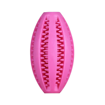 Rubber Treat Ball for Dogs – Interactive Chew Toy