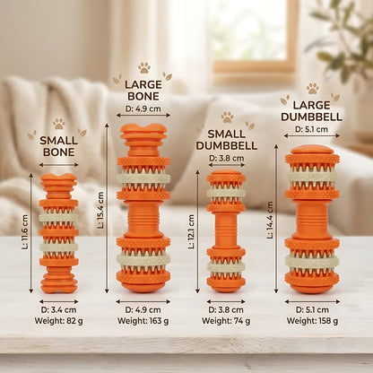 Tough Dog Chew Toy with Treat Dispenser – Enrichment Toy for Dogs