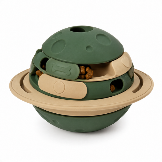 Wagtails Interactive Dog Puzzle Feeder Toy – Slow Feed Treat Dispensing Enrichment Toy for Dogs