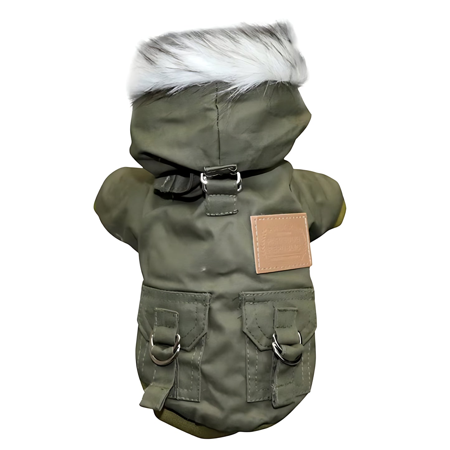 Winter Dog Hoodie Coat – Soft Warm Jacket for Small & Medium Dogs