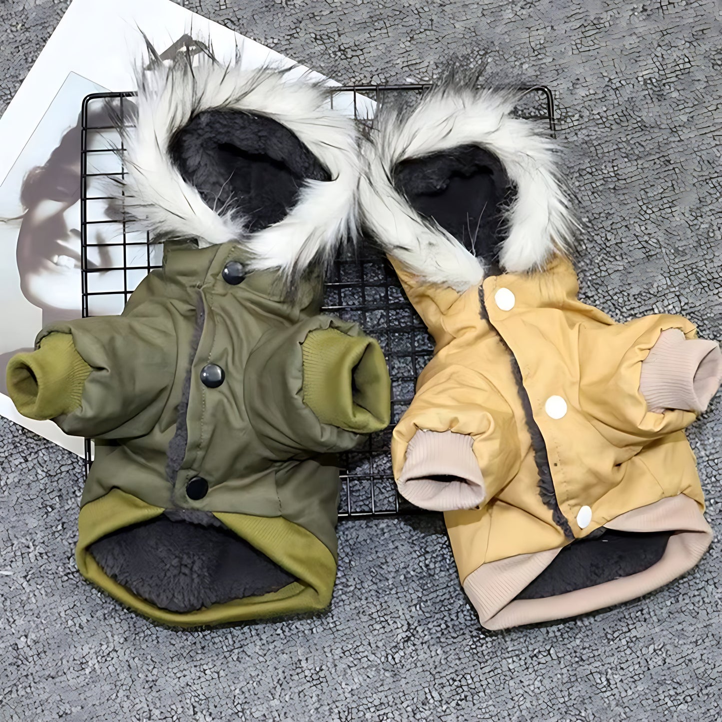 Warm Winter Dog Hoodie Coat for Small and Medium Pets