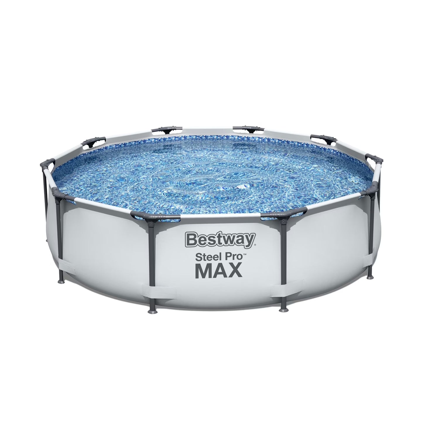 Steel Pro MAX 10' x 30" Above Ground Pool Set Round(10 ft)