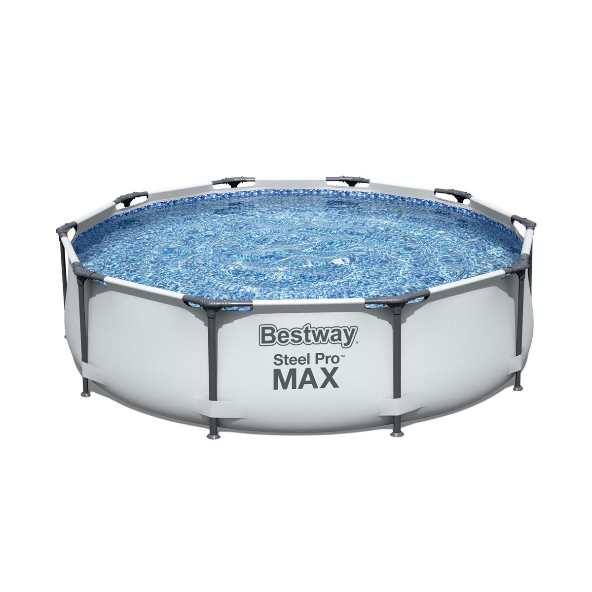 Steel Pro MAX 10' x 30" Above Ground Pool Set Round(10 ft)