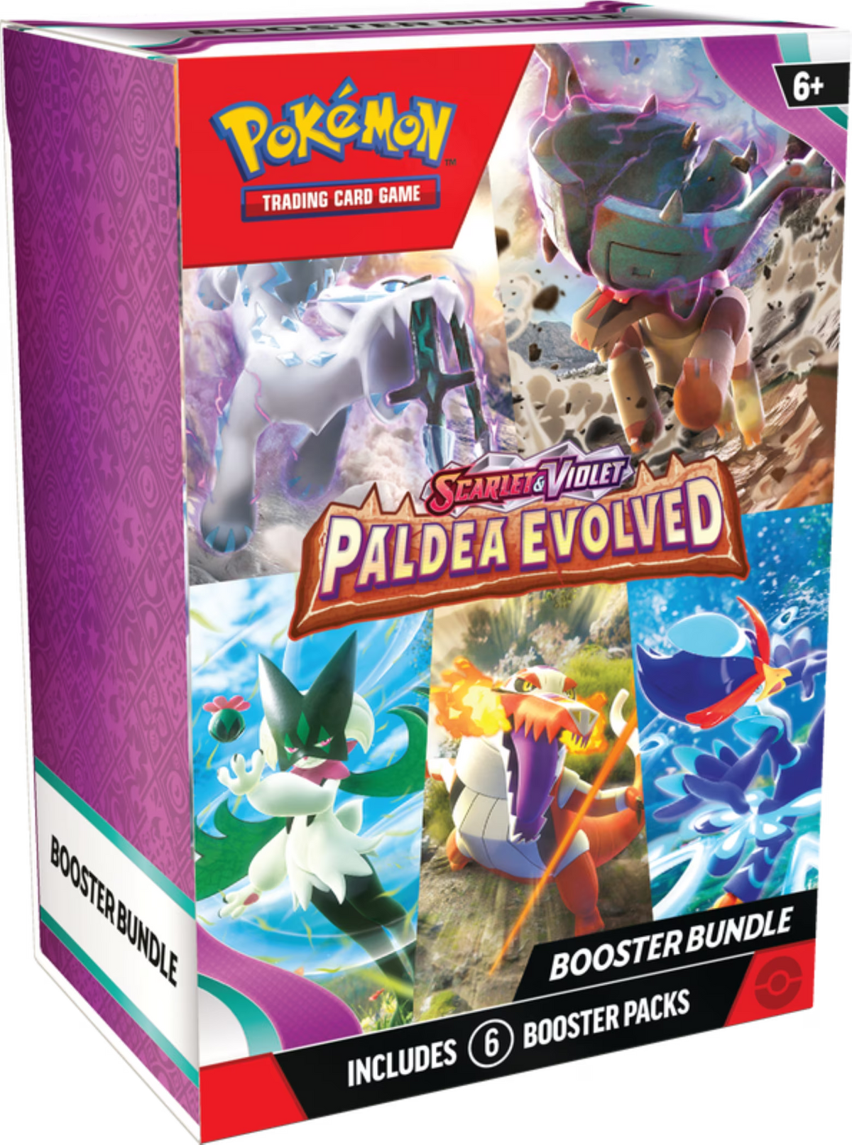 Trading Card Game Scarlet Violet 2 Paldea Evolved Booster Bundle 6 Booster Packs