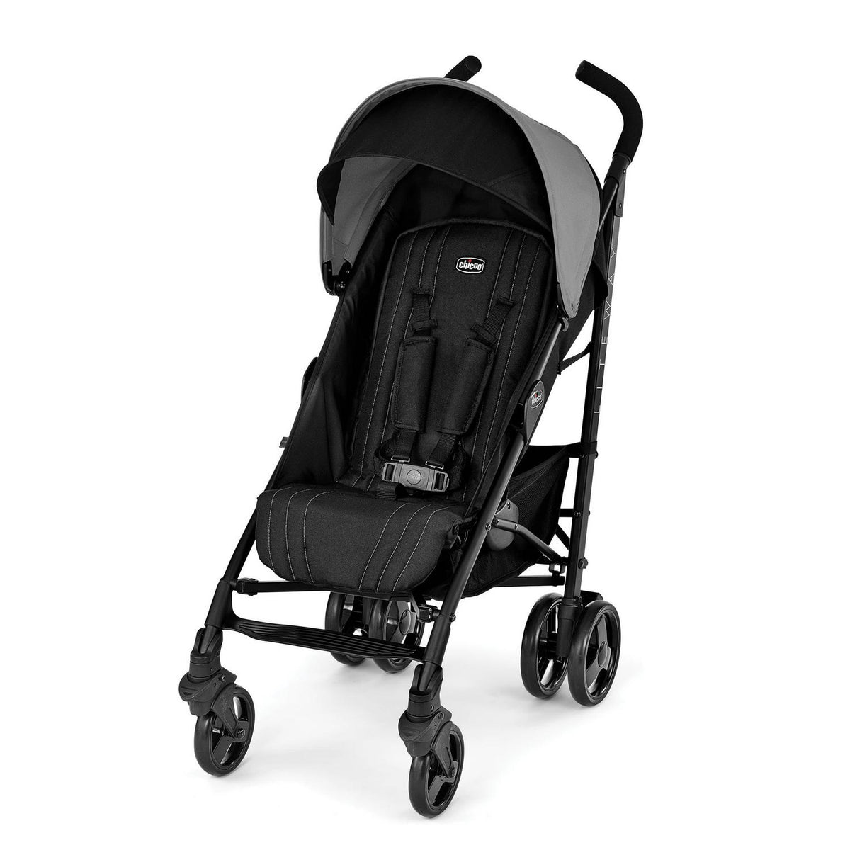 Liteway Lightweight Stroller Moon Grey (Grey/Black)