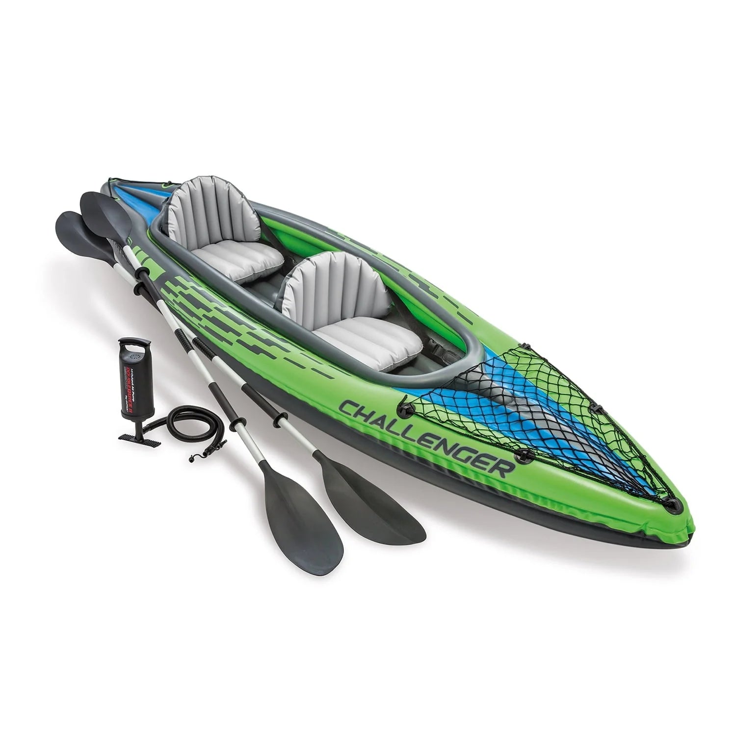 Challenger K2 Inflatable Kayak with Oars and Hand Pump