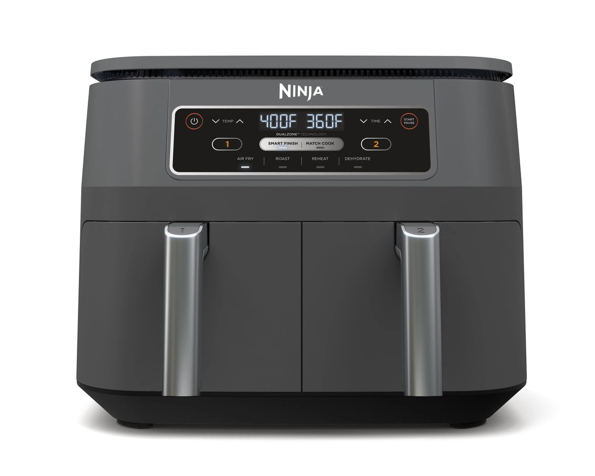 Foodi 4 in1 8-Quart. 2 Basket Air Fryer with DualZone Technology Air Fry, Roast, and More, DZ100WM