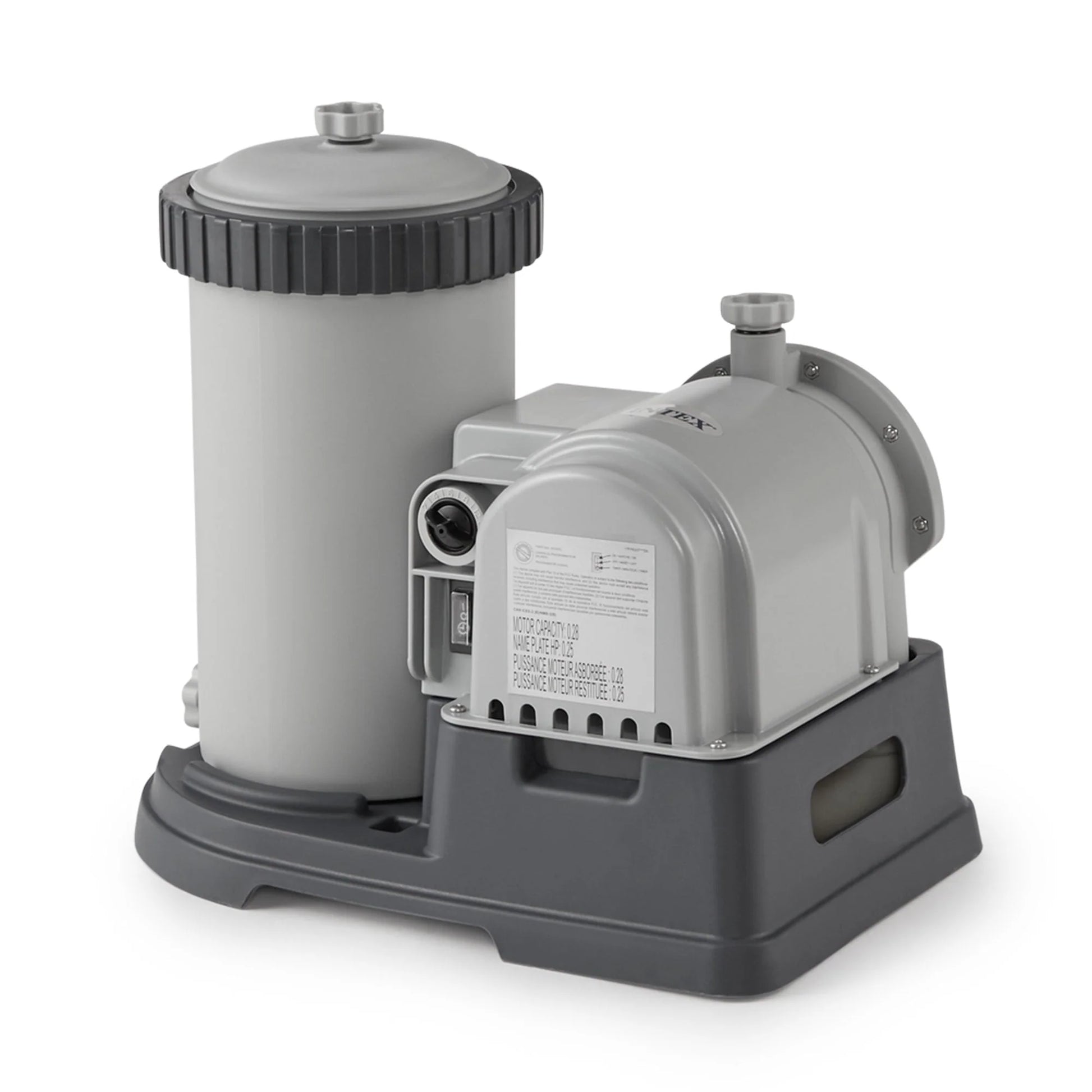 Krystal Clear 2500 GPH Swimming Pool Filter Cartridge Pump With Timer