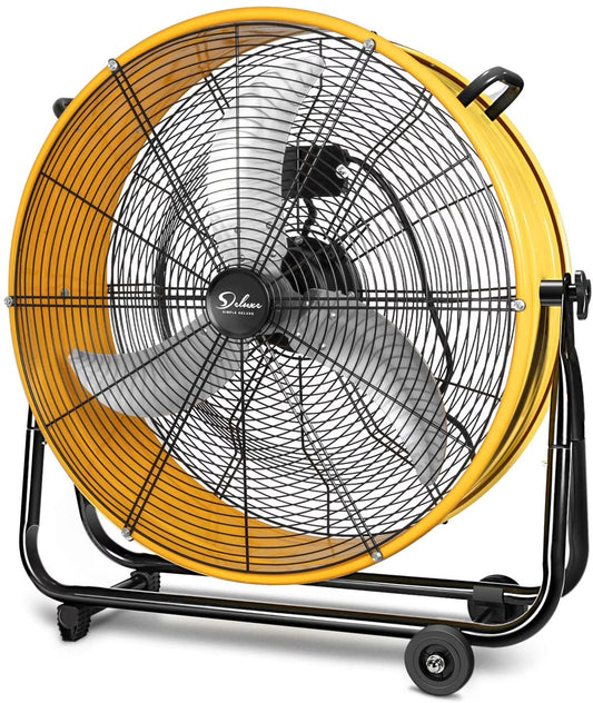 24 inch 3 Speed 4700 CFM Metal Drum Fan(24")